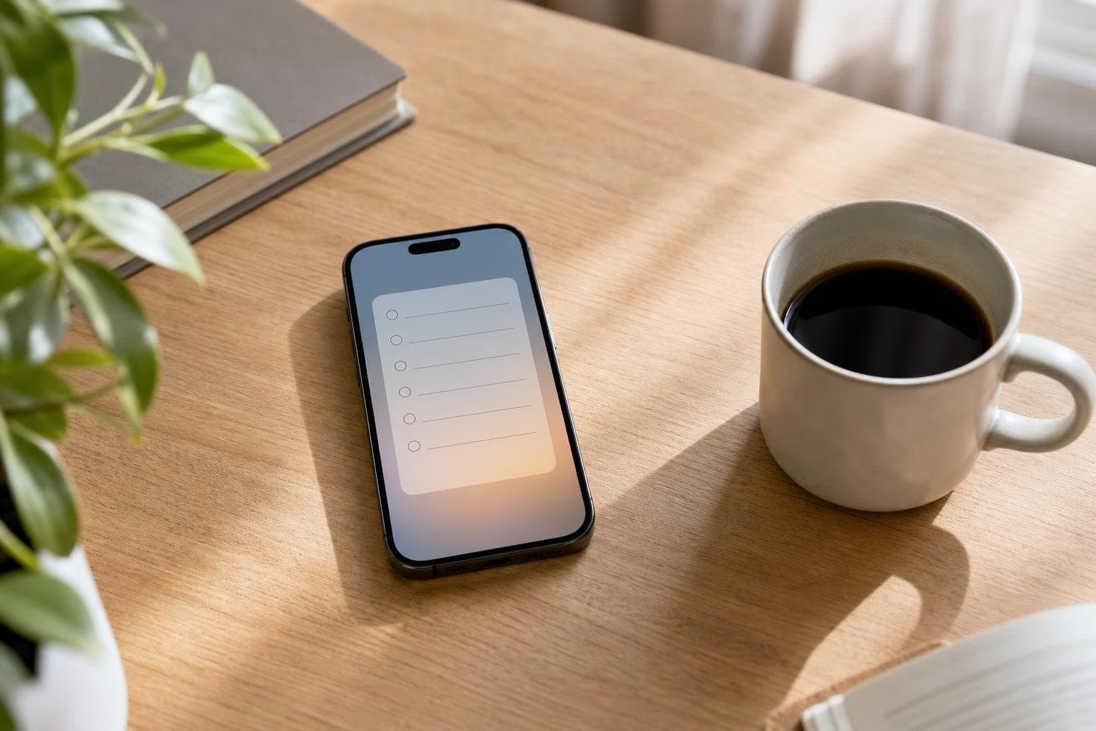 Simple Daily Checklist for iPhone Users to Stay Organized
