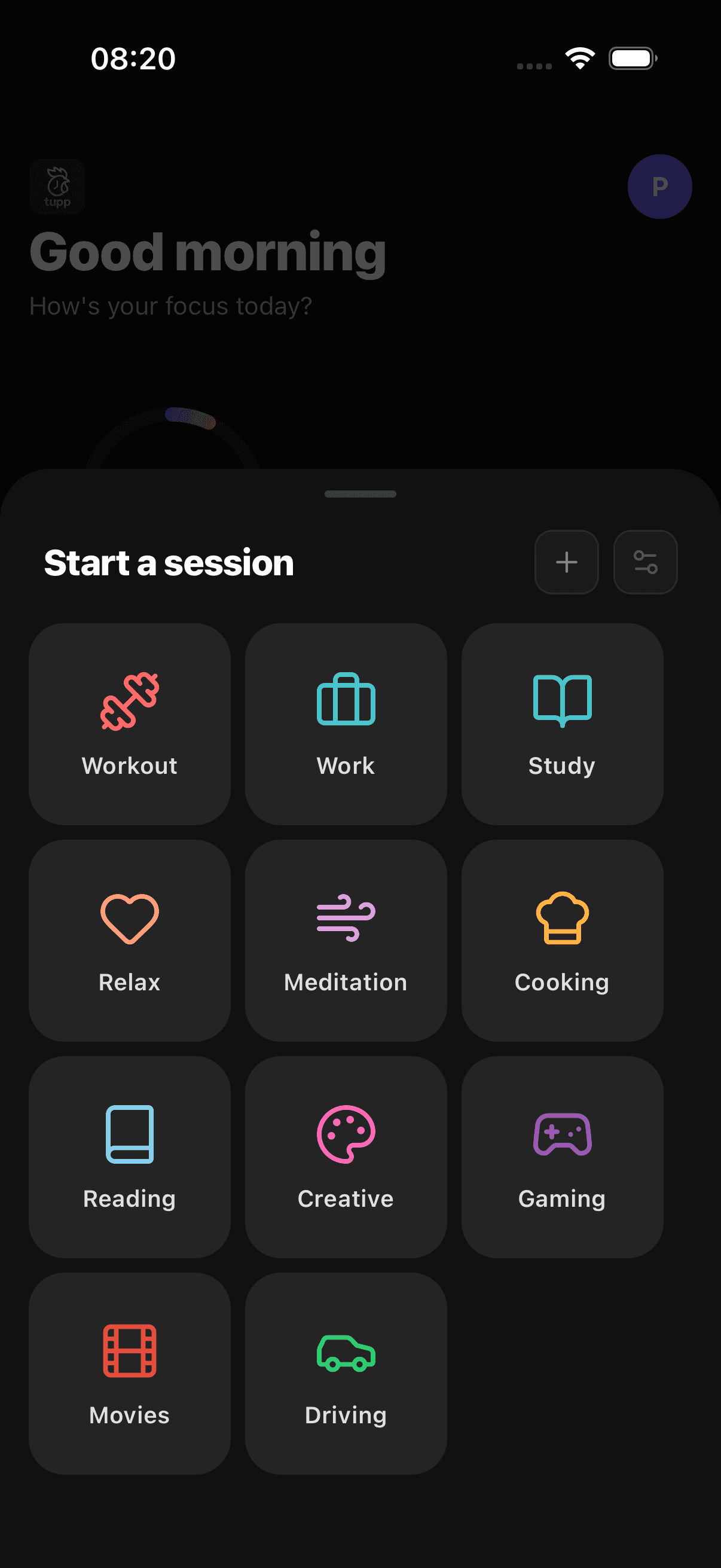 Tupp app