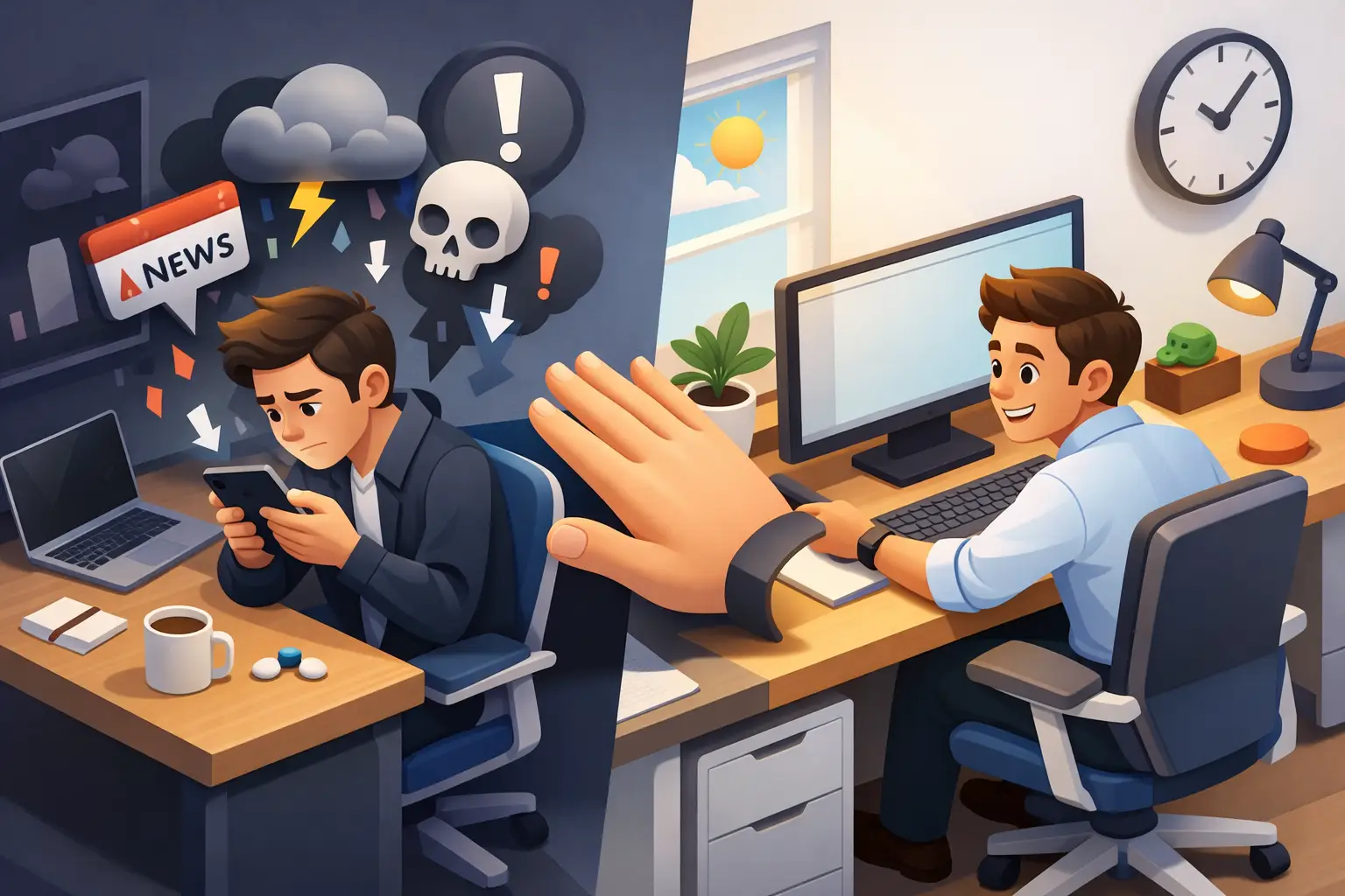 How to Stop Doomscrolling at Work Fast
