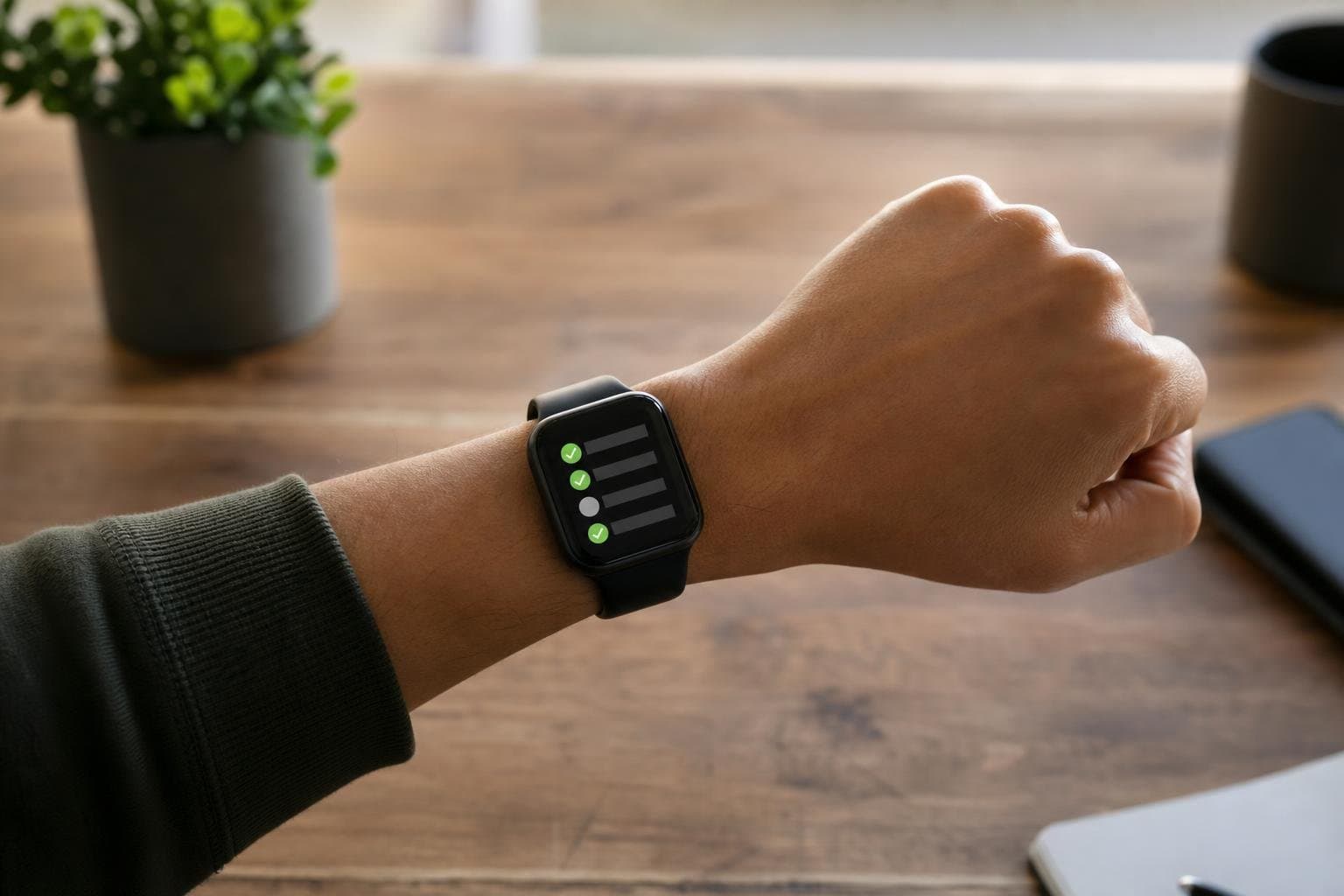 Daily Checklist App for Apple Watch: Stay on Track All Day